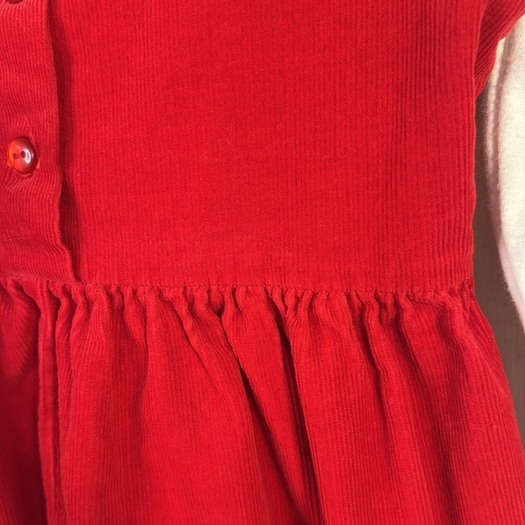 Rare Editions VINTAGE Girls Corduroy Scotty Dog Design Jumper Mock Turtl… - Picture 7 of 7